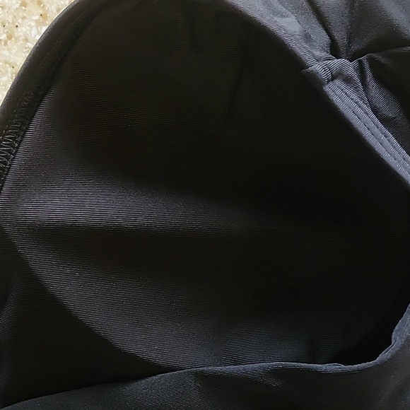 NWT H&M One Shoulder Tank Black Bikini Top Size 8 - Picture 10 of 10